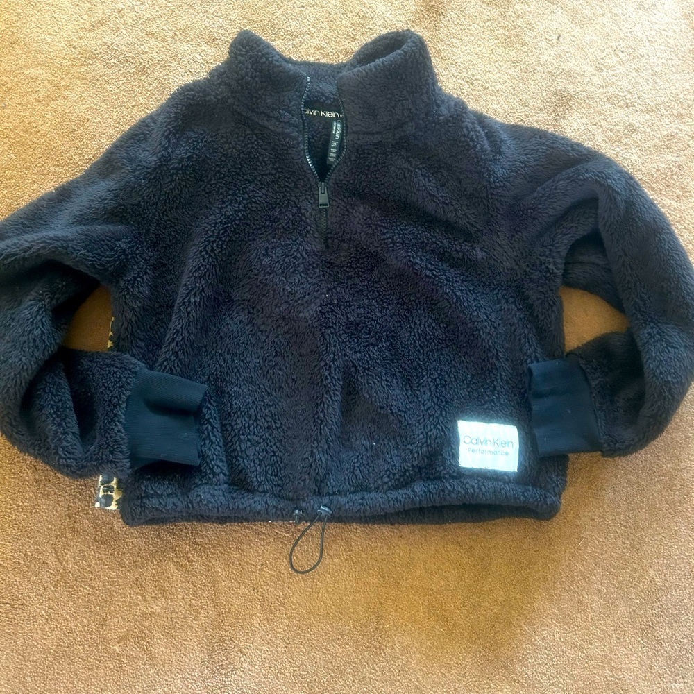 Calvin Klein Performance Sherpa Crewneck​